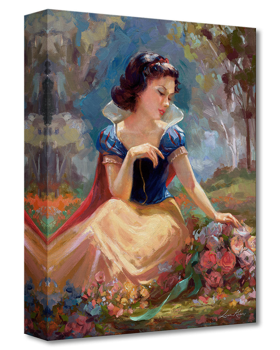 Gathering Flowers -  Disney Treasure On Canvas